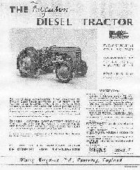 Advertentie Ferguson TEF Diesel tractor