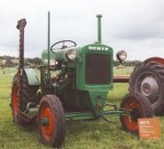 Deutz tractor met maaibalk
