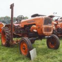 Fiat tractor met maaibalk
