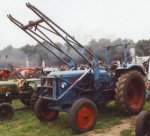 Hanomag tractor met voorlader
