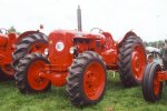 Nuffield tractor met vierwielaandrijving
