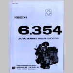 Perkins 6.354 diesel engine motor